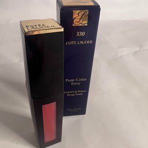 Estee Lauder Pure Color Envy Liquid Lip Potion ENVY 330 Lethal Red 0.24 Oz. NIB